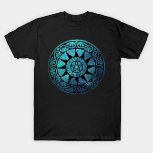 Five Elements Runic Magickal Pentacle T-Shirt